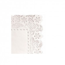 Blondas Rectangulares Caladas Blancas Celulosa 32 x 26 cm (Caja 250 Uds) García de Pou - La Casa de Vesta