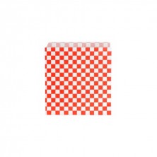 Bolsas Burguer / Kebab Fitipaldi Rojo16 x 16,5 cm (Pack 500 Uds)