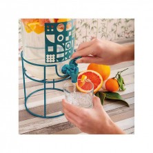 Dispensador Con Pedestal Viba Azul 3 L.