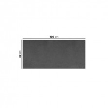 Mantel Plegado Tú Y Yo Negro 40 x 100 cm. (Pack 40 Uds.) García de Pou - La Casa de Vesta