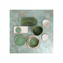 Plato Llano Ikonic Verde 26,5 x 25,7 x 1,5 cm. comprar en La