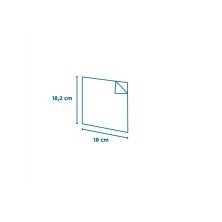 Bolsas Abiertas a 2 Lados 18 x 18,2 cm (Pack 100 Uds) García de Pou - La Casa de Vesta