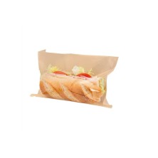 Bolsas Con Ventana Grande Natural 24 x 19 / 17 cm (Pack 500 Uds) García de Pou - La Casa de Vesta