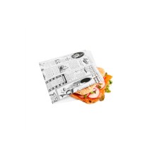 Bolsas Burger Times Blanco 13 x 14 cm (Pack 1000 Uds) García de Pou - La Casa de Vesta