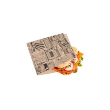 Bolsas Burger / Kebab Times Kraft 16 x 16,5 cm (Pack 500 Uds) García de Pou - La Casa de Vesta