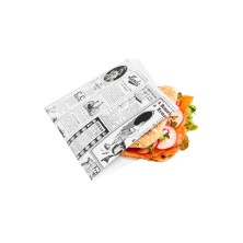 Bolsas Burger / Pizza Times Blanco 17 x 18 cm (Pack 500 Uds) García de Pou - La Casa de Vesta
