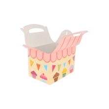 Caja Menú Infantil Party 17 x 16 x 10 cm. (Pack 50 Uds.) García de Pou - La Casa de Vesta