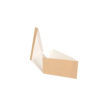 Cajas Triángular Para Porción 14,4 x 8,5 x 9 cm. (Pack 100 Uds.) García de Pou - La Casa de Vesta