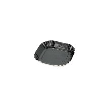 Mini Bandeja Cuadrada Negro 5,5 x 5,5 cm. (Pack 100 Uds.) García de Pou - La Casa de Vesta