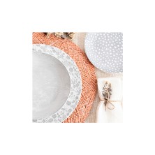 Vajilla Aquilea Gris 12 Piezas. BIDASOA - La Casa de Vesta