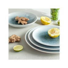 Plato Llano Reactive 25 cm. (Caja 12 Uds.) Lubiana - La Casa de Vesta