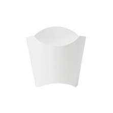 Cajetillas Para Fritos Blanco 13,5 x 8,5 x 16 cm. 165 G (Pack 200 Uds.) García de Pou - La Casa de Vesta