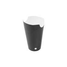 Vaso Para Fritos Cerrado Negro 8,5 x 14 cm. (Pack 50 Uds.) García de Pou - La Casa de Vesta