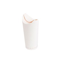 Vaso Para Fritos Cerrado Blanco 8,5 x 18 cm. (Pack 50 Uds.) García de Pou - La Casa de Vesta