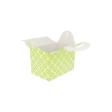 Caja Menú Infantil Verde 15,5 x 10,5 x 17,5 cm. (Pack 50 Uds.) García de Pou - La Casa de Vesta