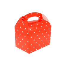 Caja Menú Infantil Topos 15,5 x 10,5 x 17,5 cm. (Pack 50 Uds.) García de Pou - La Casa de Vesta