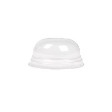 Tapa Cúpula Con Orificio Para Vaso Compostable 200 ml. (Pack 50 Uds.) García de Pou - La Casa de Vesta
