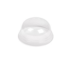 Tapa Cúpula Sin Orificio Para Vaso Compostable 400 ml. (Pack 50 Uds.) García de Pou - La Casa de Vesta