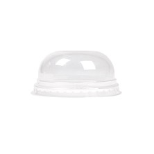 Tapa Cúpula Sin Orificio Para Vaso Compostable 575 ml. (Pack 50 Uds.) García de Pou - La Casa de Vesta