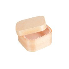 Mini Caja Cuadrada Con Tapa y Cápsula 8 x 8 x 4 cm (Pack 10 Uds.) García de Pou - La Casa de Vesta